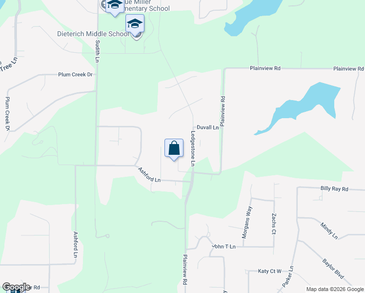 map of restaurants, bars, coffee shops, grocery stores, and more near 3620 Emo St in Midlothian