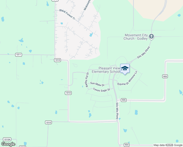 map of restaurants, bars, coffee shops, grocery stores, and more near 8201 Archie Court in Joshua