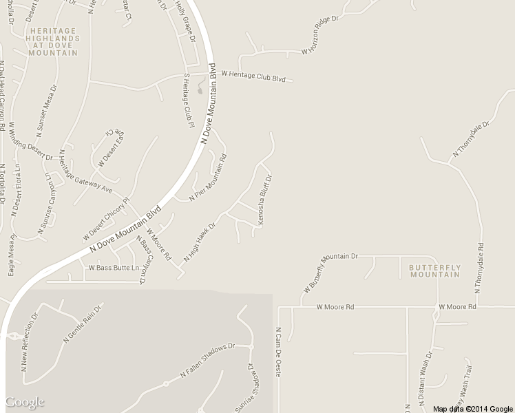 map of restaurants, bars, coffee shops, grocery stores, and more near 4674 West Cholla Bluff Drive in Marana