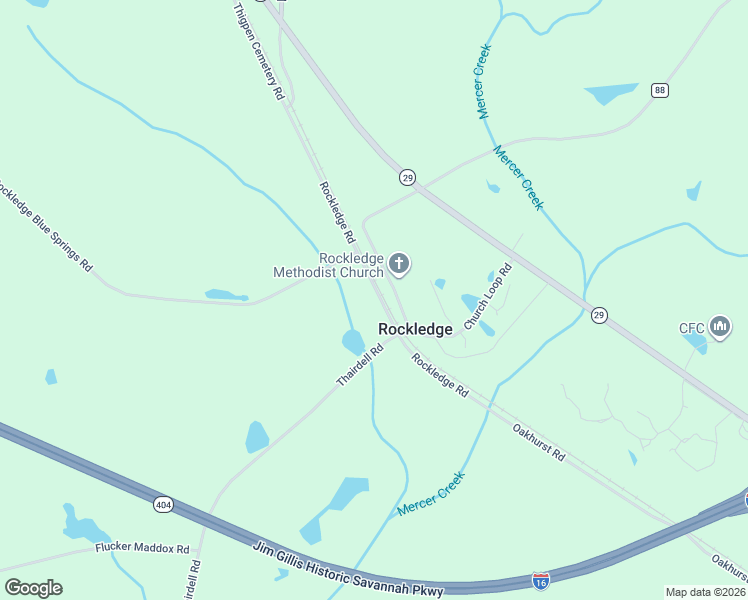 map of restaurants, bars, coffee shops, grocery stores, and more near 2137 Rockledge Road in Rockledge