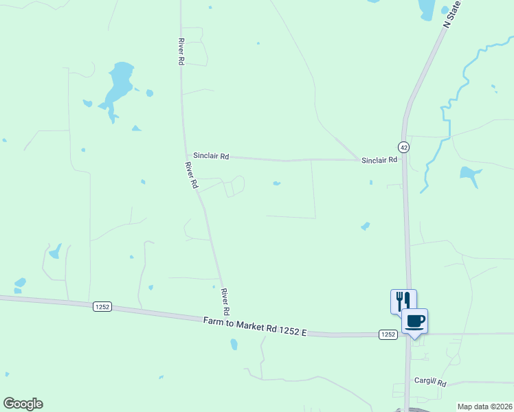 map of restaurants, bars, coffee shops, grocery stores, and more near 330 Compound Drive in Kilgore