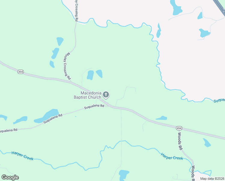 map of restaurants, bars, coffee shops, grocery stores, and more near 11188 Mississippi 494 in Meridian