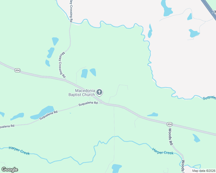 map of restaurants, bars, coffee shops, grocery stores, and more near 11188 Mississippi 494 in Meridian