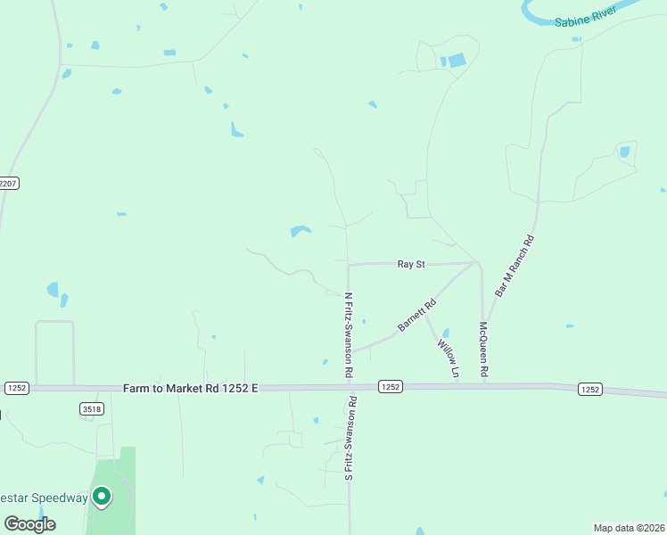 map of restaurants, bars, coffee shops, grocery stores, and more near 455 North Fritz-Swanson Road in Kilgore