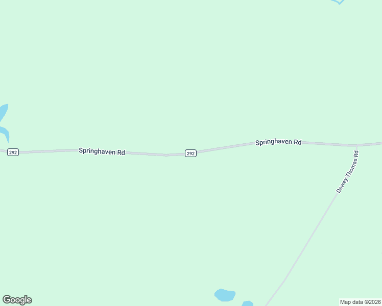 map of restaurants, bars, coffee shops, grocery stores, and more near Springhaven Road in Dexter