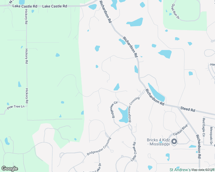 map of restaurants, bars, coffee shops, grocery stores, and more near 110 Woodmont Way in Ridgeland