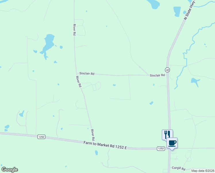 map of restaurants, bars, coffee shops, grocery stores, and more near 330 Compound Drive in Kilgore