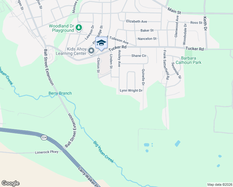 map of restaurants, bars, coffee shops, grocery stores, and more near 397 Ansley Avenue in Perry