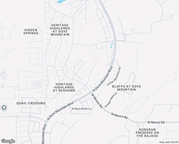 map of restaurants, bars, coffee shops, grocery stores, and more near 4968 West Desert Chicory Place in Marana