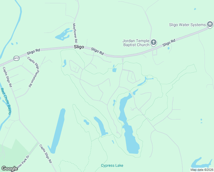 map of restaurants, bars, coffee shops, grocery stores, and more near 1 Charleston Dr in Bossier City
