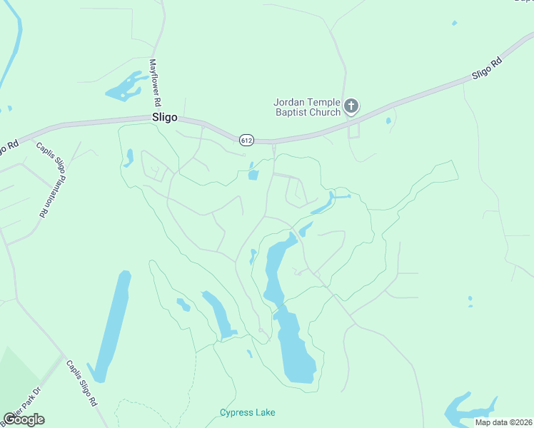 map of restaurants, bars, coffee shops, grocery stores, and more near 20 Golf Club Drive in Haughton