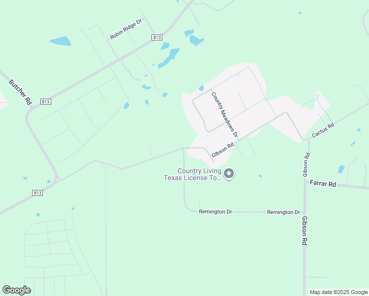 map of restaurants, bars, coffee shops, grocery stores, and more near 411 Gibson Road in Waxahachie