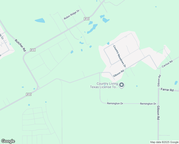 map of restaurants, bars, coffee shops, grocery stores, and more near 411 Gibson Road in Waxahachie