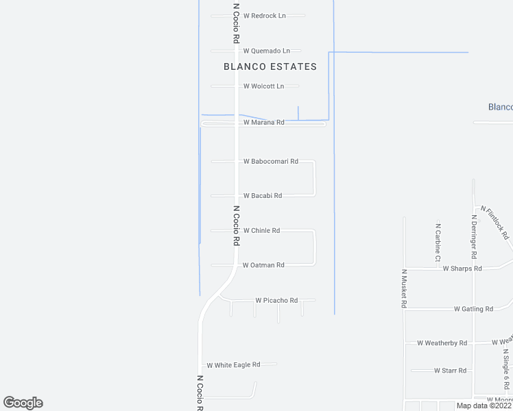 map of restaurants, bars, coffee shops, grocery stores, and more near 17621 West Bacabi Road in Marana