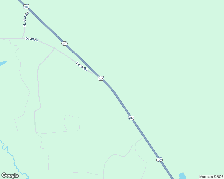 map of restaurants, bars, coffee shops, grocery stores, and more near U.S. 129 in Kathleen