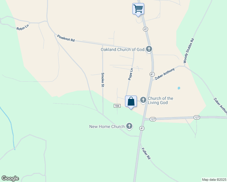 map of restaurants, bars, coffee shops, grocery stores, and more near 125 Dalmation Drive in Mauk