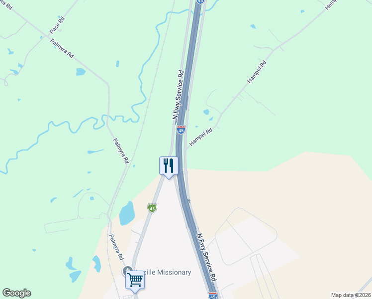 map of restaurants, bars, coffee shops, grocery stores, and more near 45 Hampel Rd in Palmer