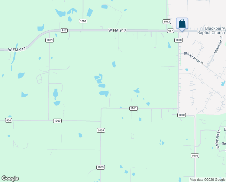 map of restaurants, bars, coffee shops, grocery stores, and more near 3800 County Road 1011 in Godley