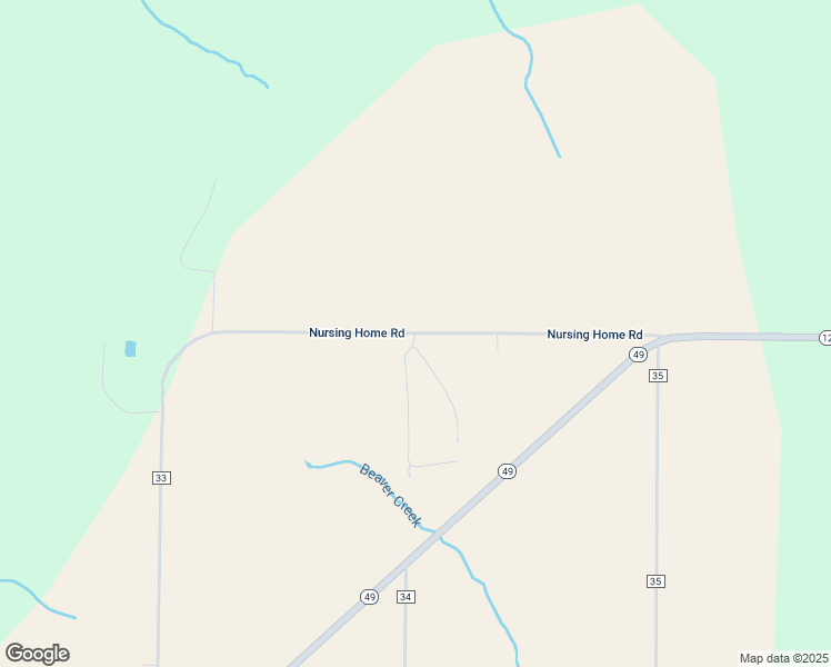 map of restaurants, bars, coffee shops, grocery stores, and more near Nursing Home Road in Macon County