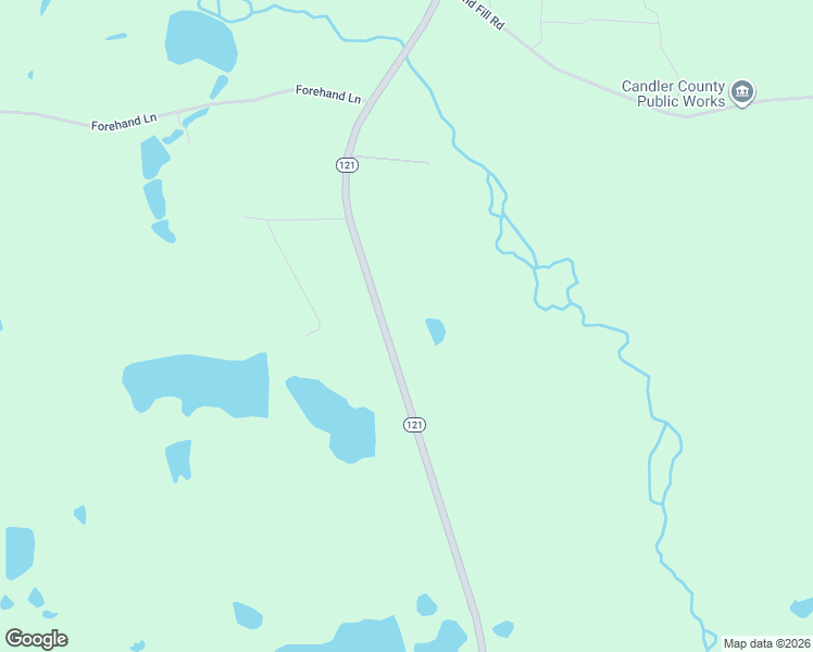 map of restaurants, bars, coffee shops, grocery stores, and more near 43642 Georgia 121 in Metter