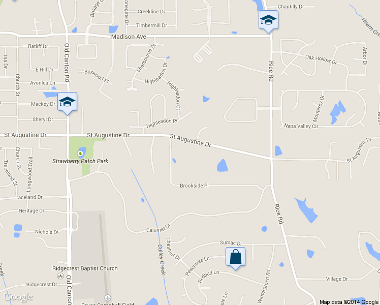 map of restaurants, bars, coffee shops, grocery stores, and more near 359 Saint Augustine Drive in Madison