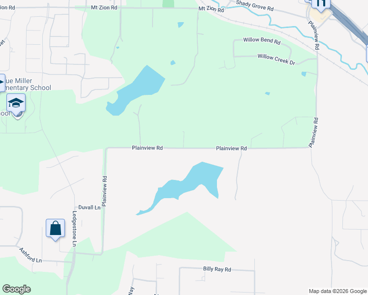 map of restaurants, bars, coffee shops, grocery stores, and more near 3291 Cold Water in Midlothian