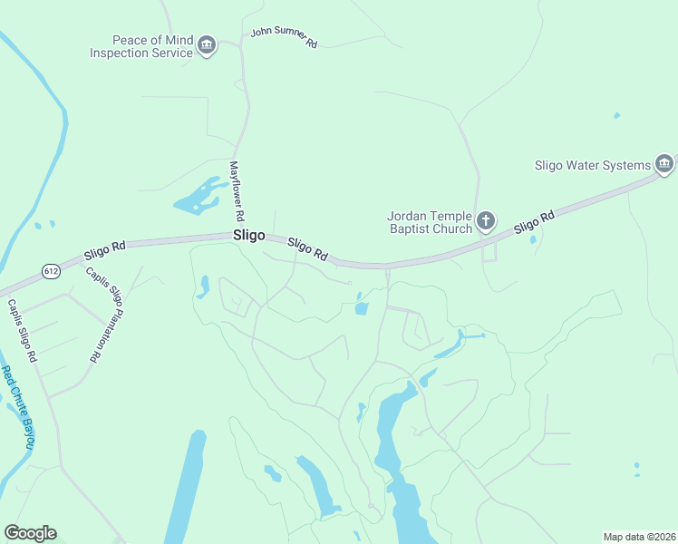map of restaurants, bars, coffee shops, grocery stores, and more near 2401 Sligo Road in Haughton