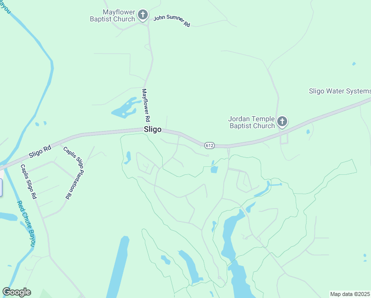 map of restaurants, bars, coffee shops, grocery stores, and more near 11 Fair Oaks Drive in Haughton