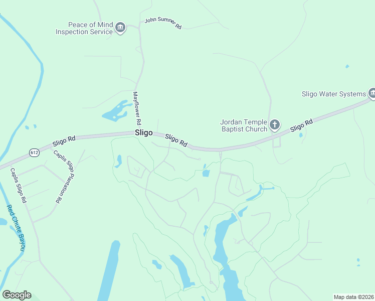 map of restaurants, bars, coffee shops, grocery stores, and more near 2401 Sligo Road in Haughton