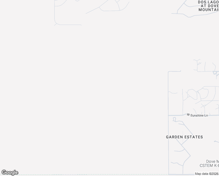 map of restaurants, bars, coffee shops, grocery stores, and more near North Wild Burro Road in Marana