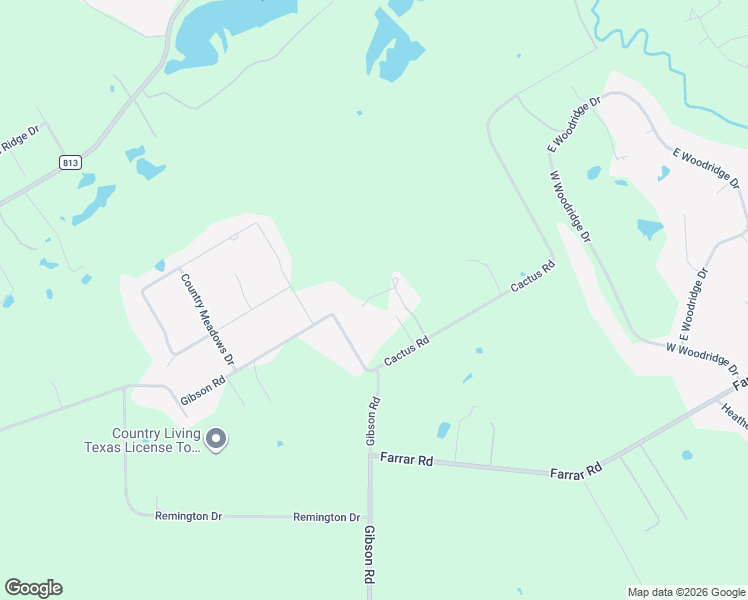 map of restaurants, bars, coffee shops, grocery stores, and more near 747 Gibson Rd in Waxahachie