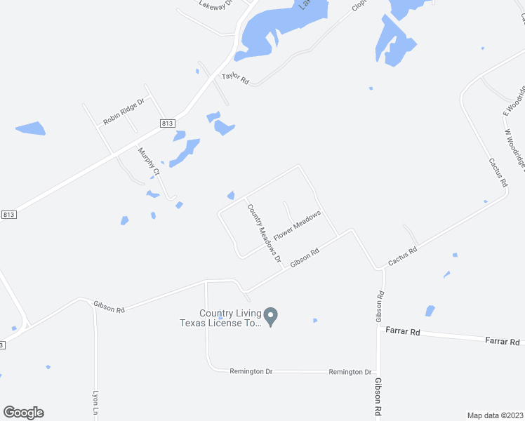 map of restaurants, bars, coffee shops, grocery stores, and more near 222 Country Meadows Drive in Waxahachie