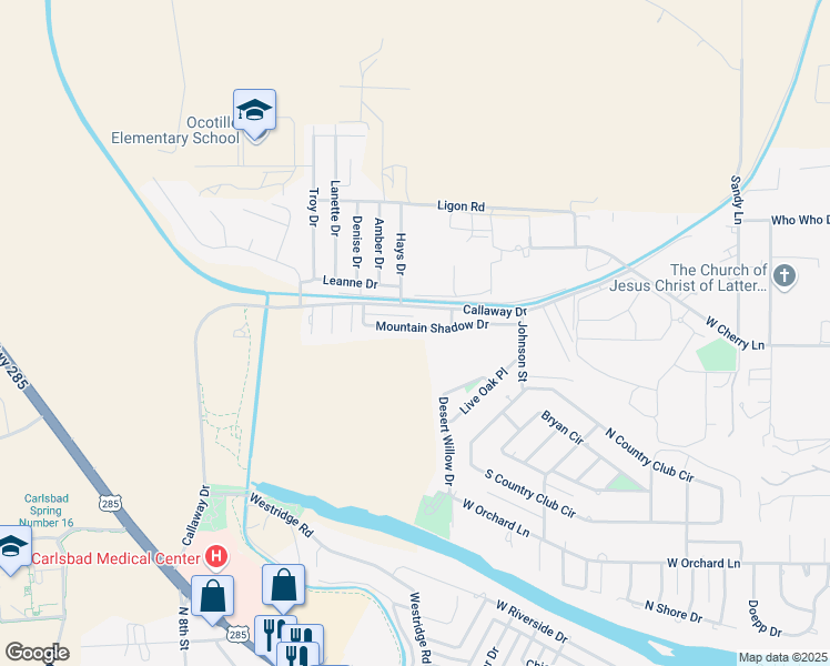 map of restaurants, bars, coffee shops, grocery stores, and more near 1801 Callaway Drive in Carlsbad