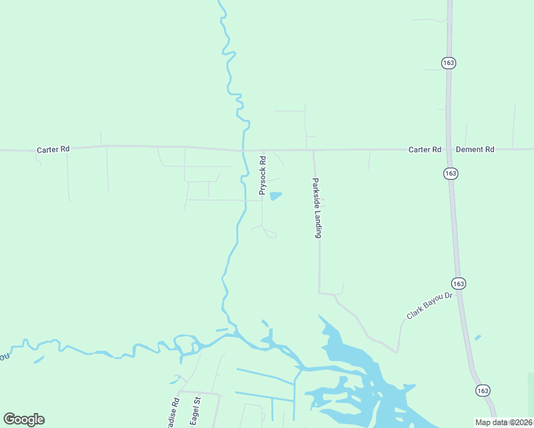 map of restaurants, bars, coffee shops, grocery stores, and more near 221 Prysock Road in Doyline