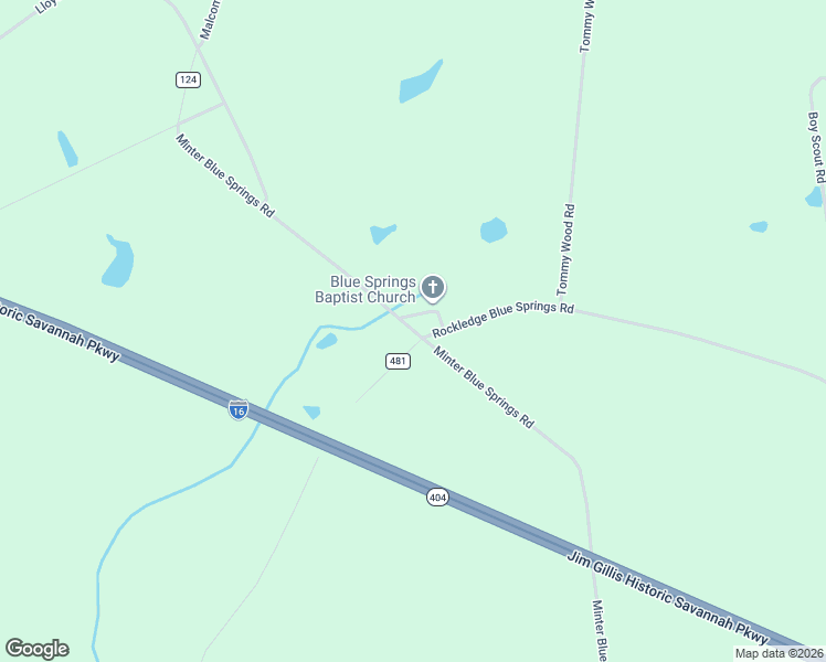 map of restaurants, bars, coffee shops, grocery stores, and more near 1836-1838 Minter Blue Springs Road in Rockledge