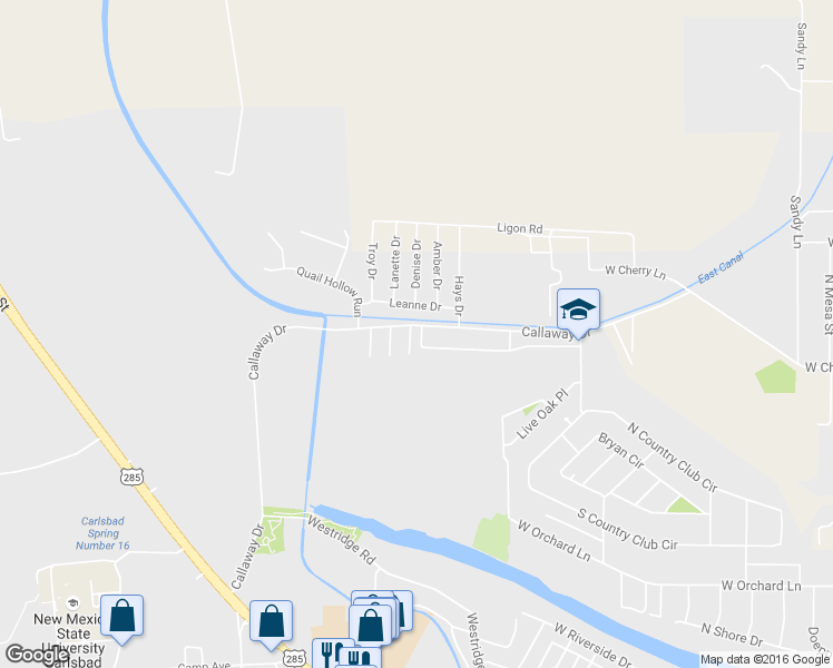 map of restaurants, bars, coffee shops, grocery stores, and more near 1714 Trevino Court in Carlsbad