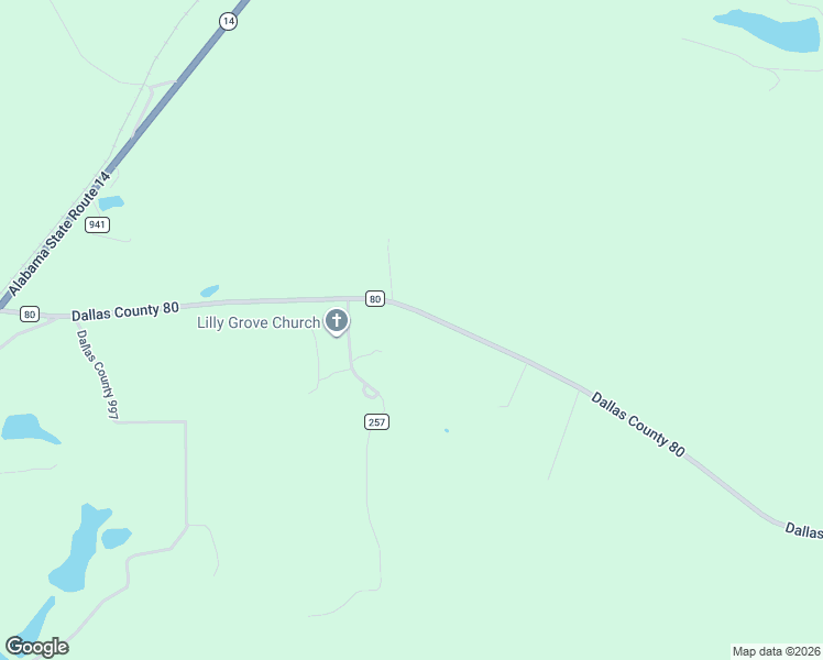 map of restaurants, bars, coffee shops, grocery stores, and more near 976 County Road 80 in Selma