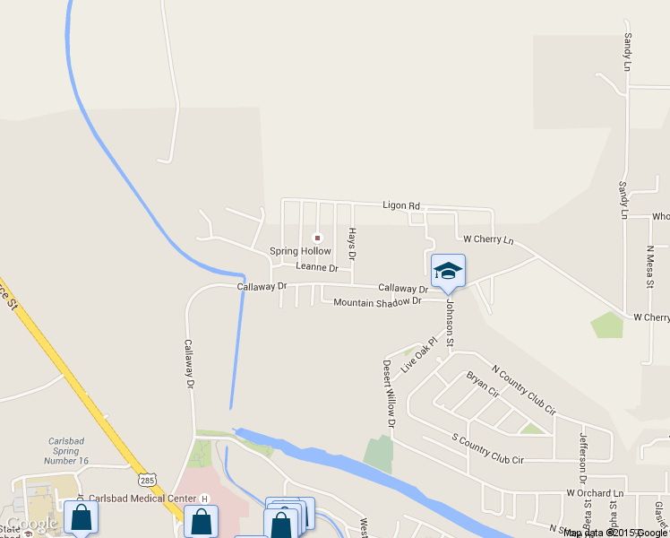 map of restaurants, bars, coffee shops, grocery stores, and more near Amber Drive in Carlsbad