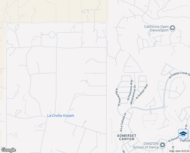 map of restaurants, bars, coffee shops, grocery stores, and more near 1500 West Aero Star Way in Tucson