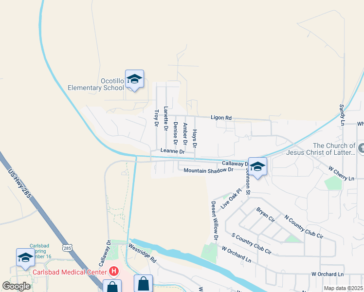 map of restaurants, bars, coffee shops, grocery stores, and more near 1813 Amber Drive in Carlsbad