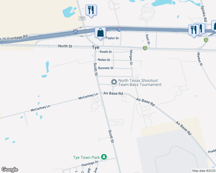 map of restaurants, bars, coffee shops, grocery stores, and more near 116 Coke Street in Tye