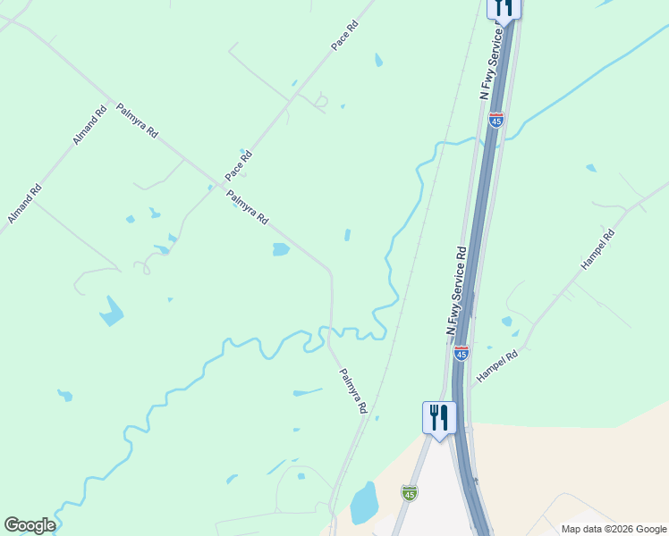 map of restaurants, bars, coffee shops, grocery stores, and more near Palmyra Road in Palmer