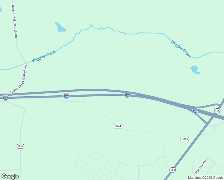 map of restaurants, bars, coffee shops, grocery stores, and more near Interstate 20 in Tyler