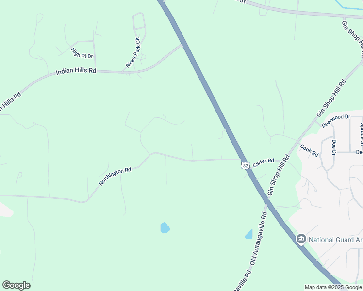 map of restaurants, bars, coffee shops, grocery stores, and more near 1330 Northington Road in Prattville
