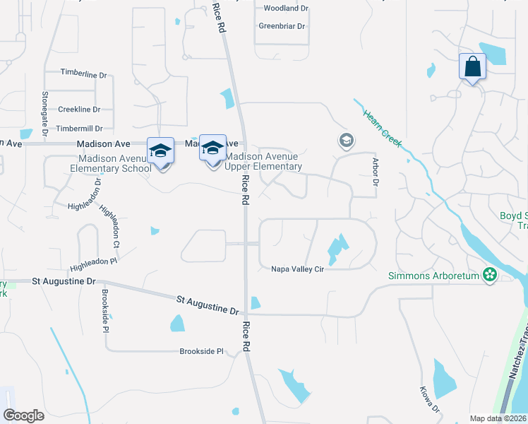 map of restaurants, bars, coffee shops, grocery stores, and more near 208 Santa Rosa Court in Madison