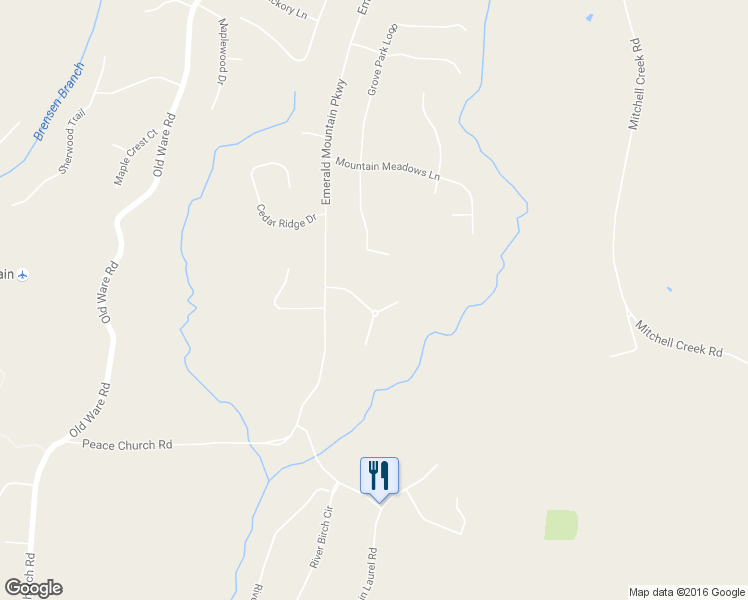 map of restaurants, bars, coffee shops, grocery stores, and more near 117 Walnut Point Drive in Wetumpka