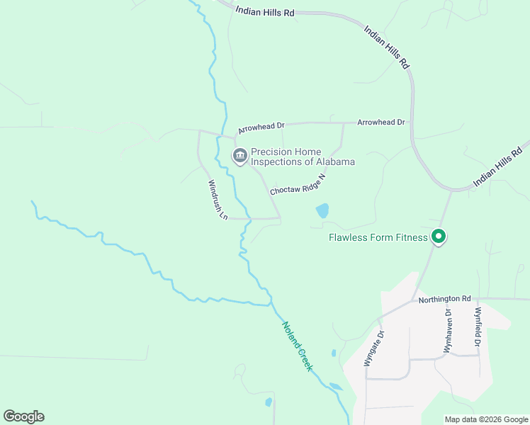 map of restaurants, bars, coffee shops, grocery stores, and more near 1050-1098 Wind Rush Ln in Prattville