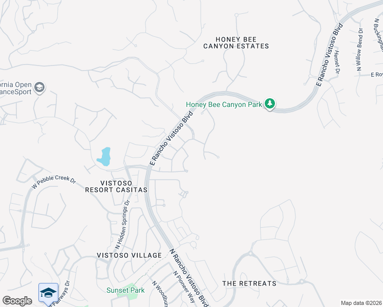 map of restaurants, bars, coffee shops, grocery stores, and more near 13676 Balancing Rock Drive in Oro Valley