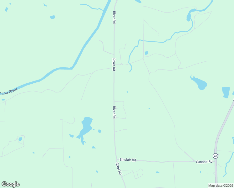 map of restaurants, bars, coffee shops, grocery stores, and more near 2700 River Road in Kilgore