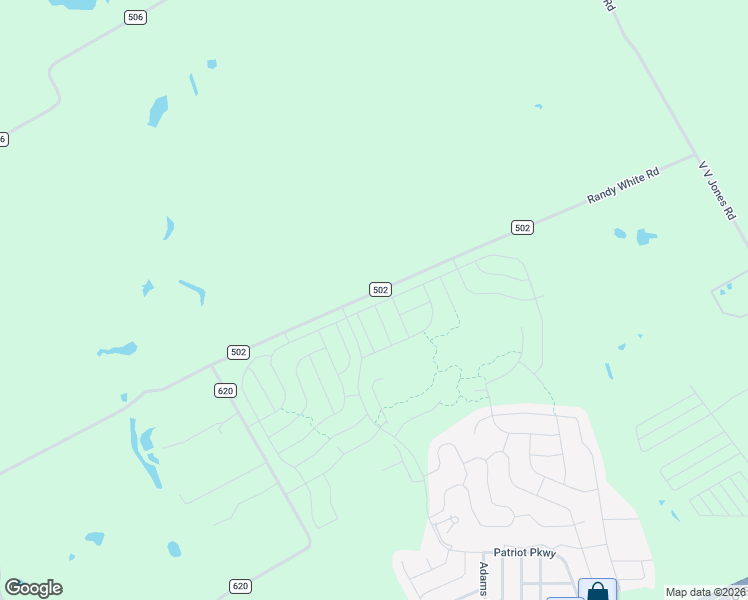 map of restaurants, bars, coffee shops, grocery stores, and more near County Road 502 in Venus